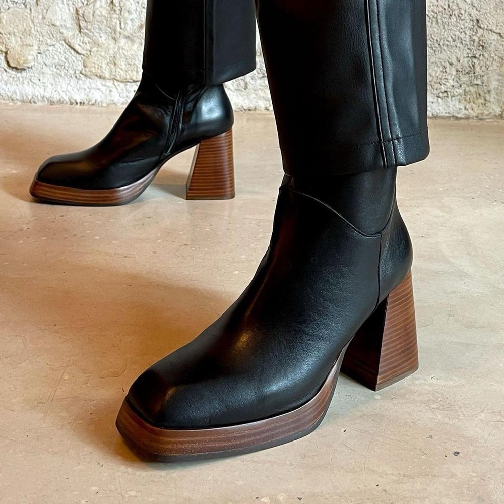 Feners Le Retro Noir Boots